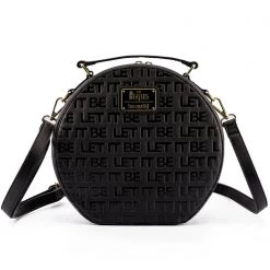 Loungefly X The Beatles Let It Be Vinyl Record Crossbody Bag