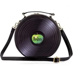 Loungefly X The Beatles Let It Be Vinyl Record Crossbody Bag