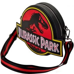 Loungefly X Universal Jurassic Park Logo Crossbody Bag New