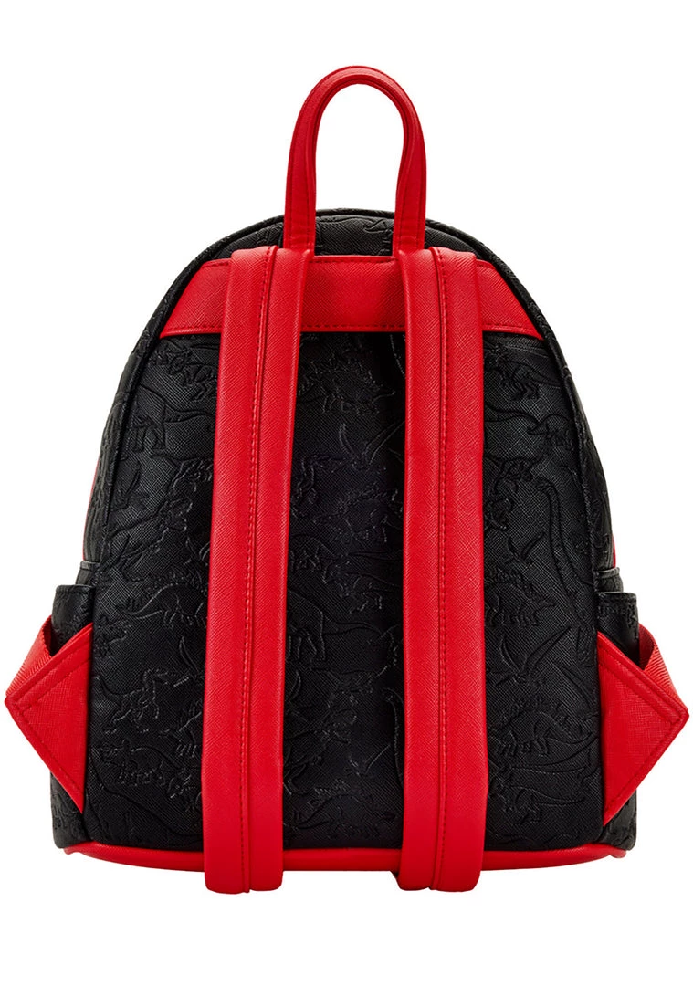 Loungefly X Universal Jurassic Park Logo Mini Backpack New 6 Loungefly X Universal Jurassic Park Logo Mini Backpack New