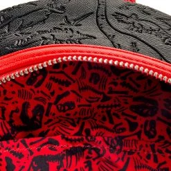 Loungefly X Universal Jurassic Park Logo Mini Backpack New 12 Loungefly X Universal Jurassic Park Logo Mini Backpack New