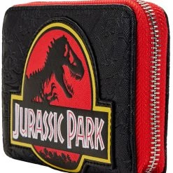 Loungefly X Universal Jurassic Park Logo Zip Around Wallet