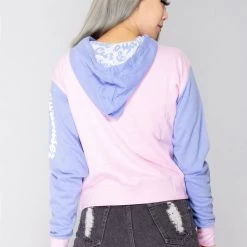 Loungefly X Disney Alice Rabbit Hole Crop Hoodie