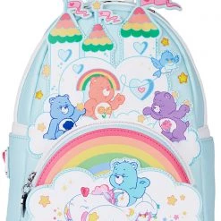 Loungefly X Care Bears 40th Anniversary Care A Lot Mini Backpack New