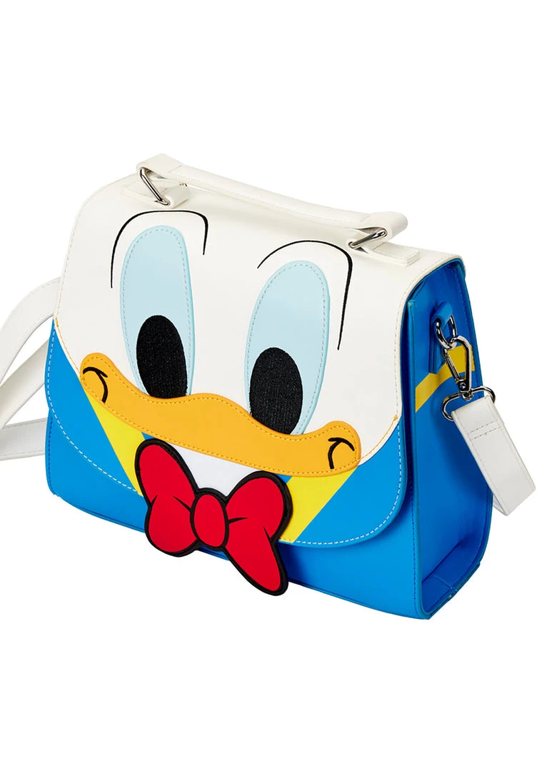 Loungefly X Disney Donald Duck Cosplay Satchel Crossbody Bag New 9 Loungefly X Disney Donald Duck Cosplay Satchel Crossbody Bag New