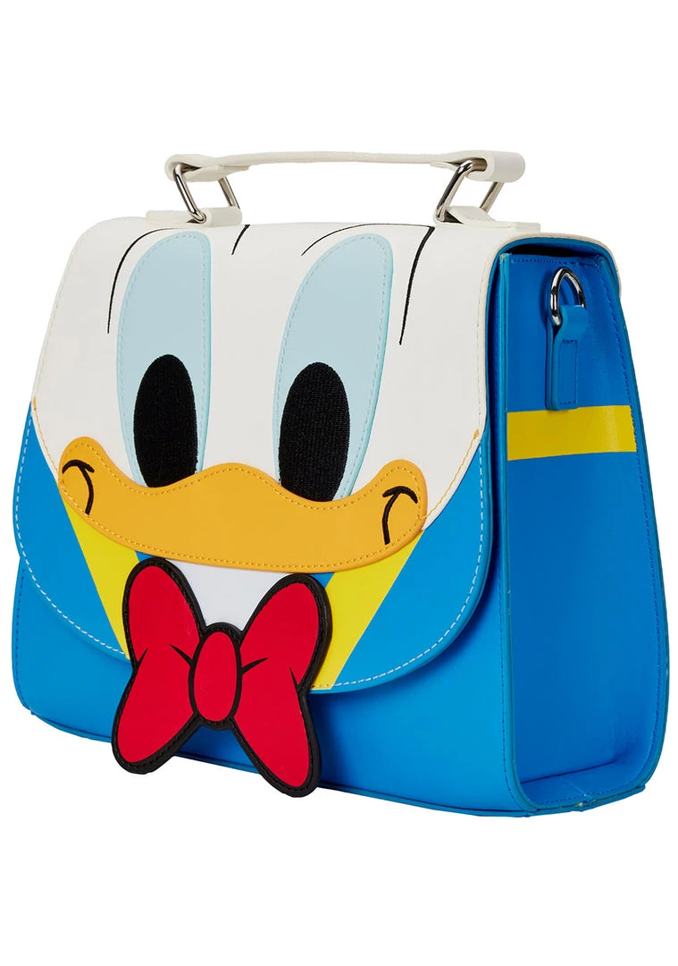 Loungefly X Disney Donald Duck Cosplay Satchel Crossbody Bag New 5 Loungefly X Disney Donald Duck Cosplay Satchel Crossbody Bag New