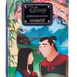 Loungefly X Disney Mulan Castle Zip Around Wallet New 8 Loungefly X Disney Mulan Castle Zip Around Wallet New