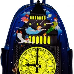 Loungefly X Disney Peter Pan Glow Clock Mini Backpack