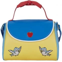Loungefly X Disney Snow White 85th Anniversary Cosplay Satchel Crossbody Bag New