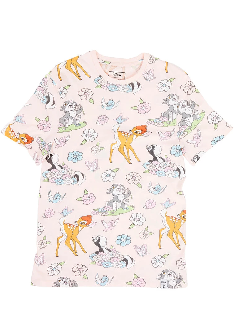 Loungefly X Disney Bambi Springtime T-Shirt 5 Loungefly X Disney Bambi Springtime T-Shirt