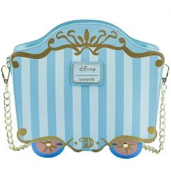 Loungefly X Disney Dumbo 80th Anniversary Train Car Crossbody Bag Tea Room Cinema