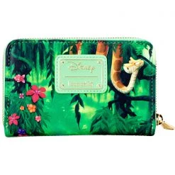 Loungefly X Disney Jungle Book Bare Necessities Zip Around Wallet New