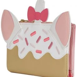 Loungefly New X Disney Marie Sprinkle Cupcake Cosplay Flap Wallet 9 Loungefly New X Disney Marie Sprinkle Cupcake Cosplay Flap Wallet