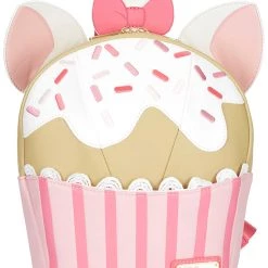 Loungefly New X Disney Marie Sprinkle Cupcake Cosplay Mini Backpack