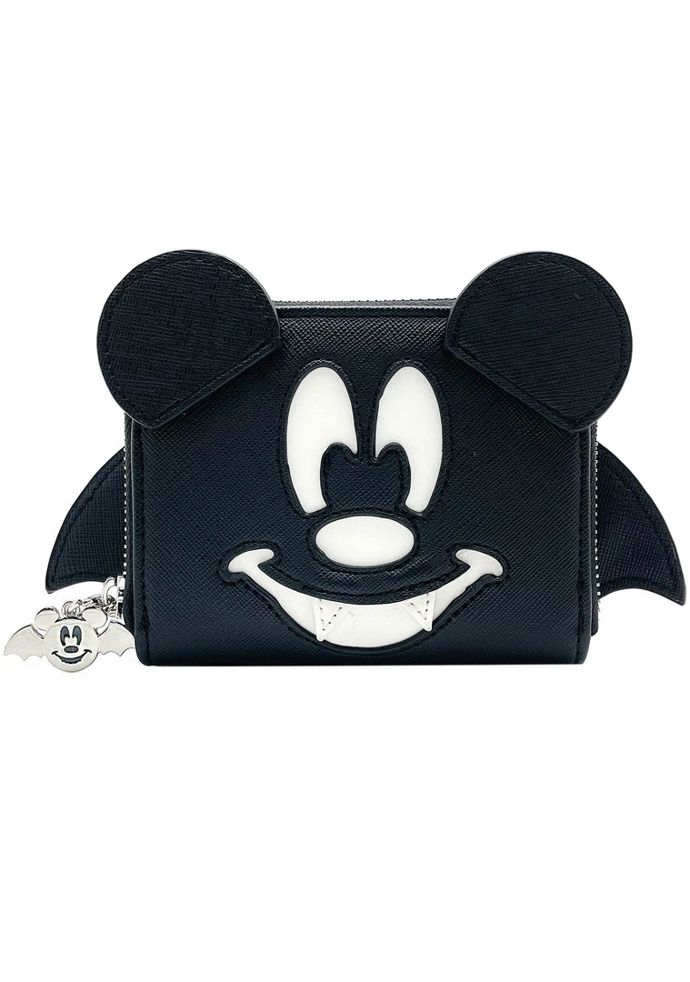 Loungefly New X LASR Exclusive Disney Mickey Bat Zip Wallet 5 Loungefly New X LASR Exclusive Disney Mickey Bat Zip Wallet