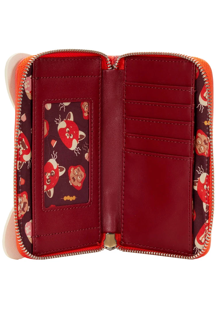 Loungefly X Pixar Turning Red Cosplay Zip Around Wallet 7 Loungefly X Pixar Turning Red Cosplay Zip Around Wallet