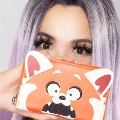 Loungefly X Pixar Turning Red Cosplay Zip Around Wallet