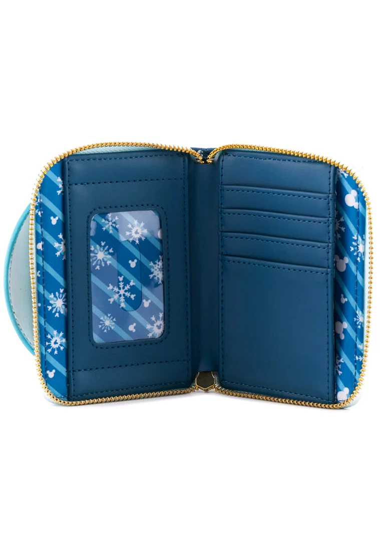 Loungefly X Disney Mickey & Minnie Snow Globe Zip Around Wallet The Great Fantastic 7 Loungefly X Disney Mickey & Minnie Snow Globe Zip Around Wallet The Great Fantastic