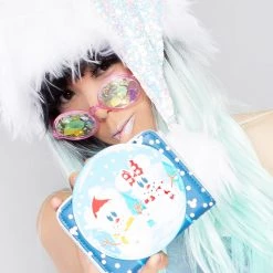 Loungefly X Disney Mickey & Minnie Snow Globe Zip Around Wallet The Great Fantastic