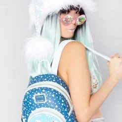 Loungefly X Disney Mickey & Minnie Snow Globe Mini Backpack