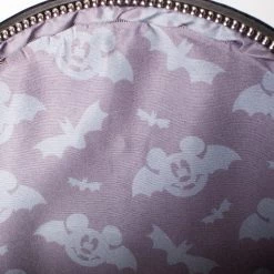 Loungefly X LASR Exclusive Disney Totally Batty Mickey Bat AOP Mini Backpack New