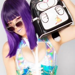 Loungefly X LASR Exclusive Disney Cinderella Lucifer Cosplay Mini Backpack New