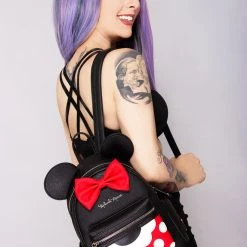 Loungefly X LASR Exclusive Disney Minnie Mouse Dress Mini Backpack LASR Exclusives