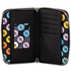 Loungefly X Pokemon Ombre Zip Around Wallet