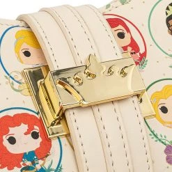 Loungefly The Great Fantastic X Disney Princess POP Circles Crossbody Bag