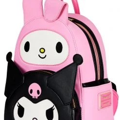 Loungefly X Sanrio My Melody Kuromi Double Pocket Cosplay Mini Backpack 10 Loungefly X Sanrio My Melody Kuromi Double Pocket Cosplay Mini Backpack