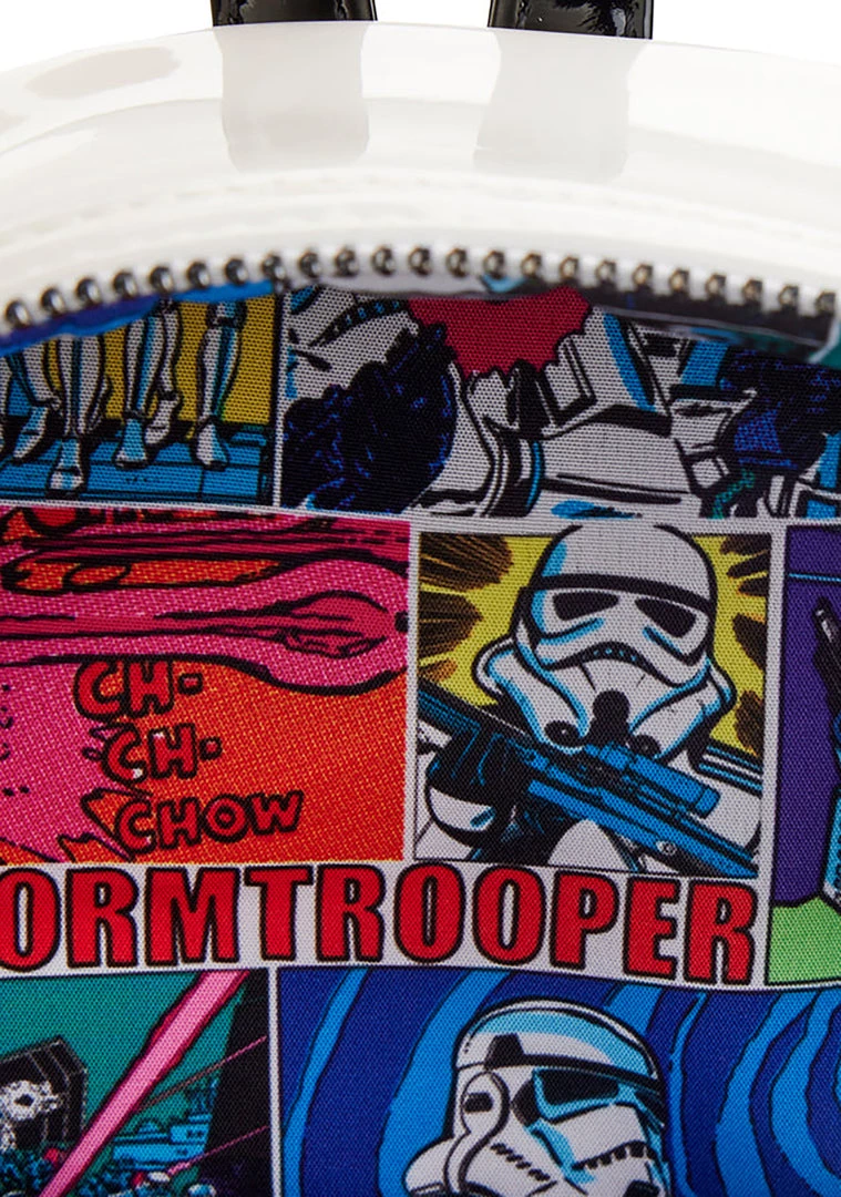 Loungefly X Star Wars Stormtrooper Lenticular Mini Backpack 7 Loungefly X Star Wars Stormtrooper Lenticular Mini Backpack