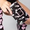 Loungefly New X Valfré Bad Bettie Tattoo Heart Zip Wallet