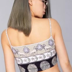 Motel Rocks Eclipse Kini Crop Top