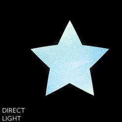 Pastease Reflective Star Nipple Pasties In Blue