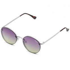 Quay Australia Farrah Sunglasses In Silver Purple Pink Yellow Accessories
