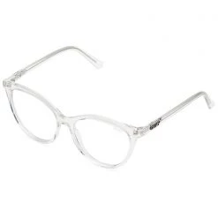 Quay Australia X Chrissy Teigen Blue Light All Nighter Glasses In Clear