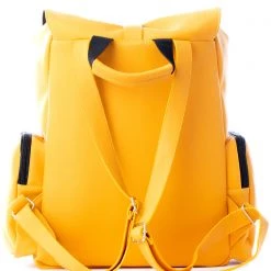 Spiral Chelsea City Backpack In Mustard Yellow 9 Spiral Chelsea City Backpack In Mustard Yellow