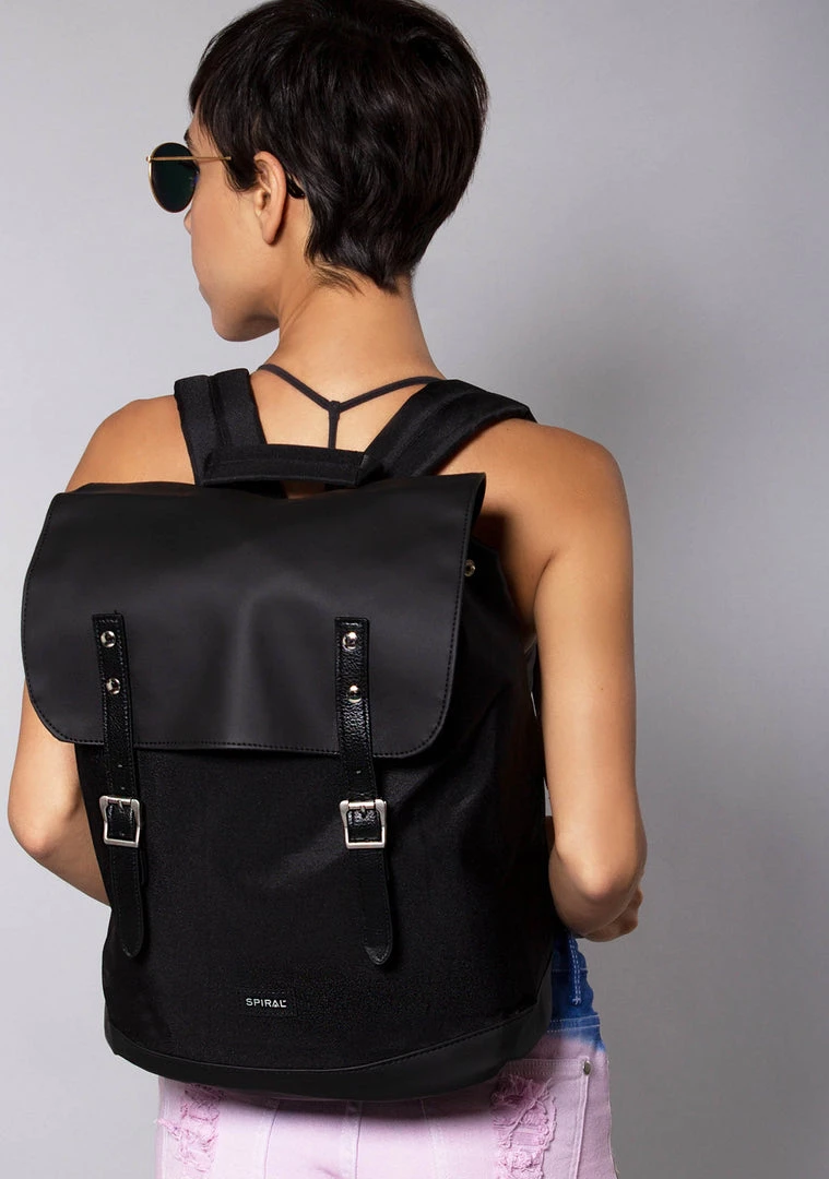 Spiral SOHO Blackout Backpack In Black Bags 3 Spiral SOHO Blackout Backpack In Black Bags