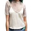 LA Style Rush Delphine 2pc Lace Top Women's Festival 2 LA Style Rush Delphine 2pc Lace Top Women's Festival