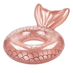 SunnyLife Luxe Rose Gold Mermaid Pool Ring