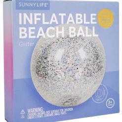 SunnyLife Accessories Inflatable Glitter Beach Ball