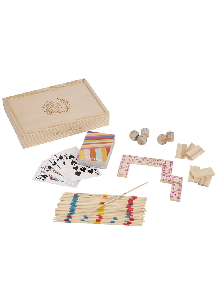 SunnyLife Travel 4 In 1 Super Fly Portable Game Set World Tour 4 SunnyLife Travel 4 In 1 Super Fly Portable Game Set World Tour