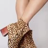 TOMS Emmy Desert Tan Leopard Booties