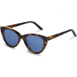 TOMS Josie Sunglasses In Blonde Tortoise/Blue 7 TOMS Josie Sunglasses In Blonde Tortoise/Blue