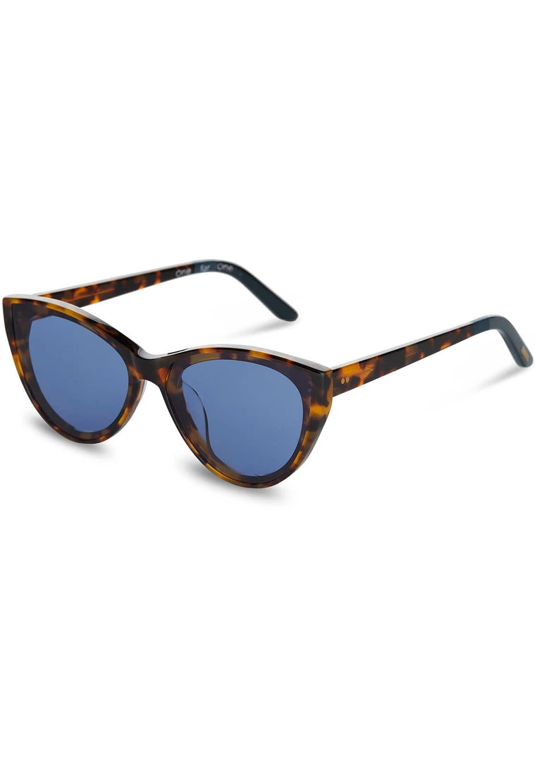 TOMS Josie Sunglasses In Blonde Tortoise/Blue 5 TOMS Josie Sunglasses In Blonde Tortoise/Blue