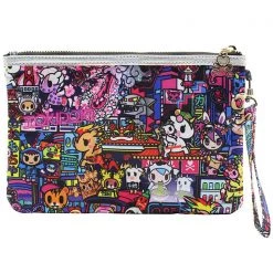 Tokidoki Midnight Metropolis Zip Pouch Wristlet 7 Tokidoki Midnight Metropolis Zip Pouch Wristlet