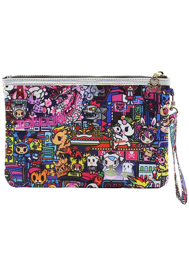 Tokidoki Midnight Metropolis Zip Pouch Wristlet 5 Tokidoki Midnight Metropolis Zip Pouch Wristlet