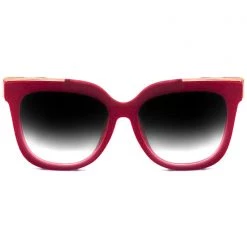 TopFoxx Coco Sunglasses In Red Velvet