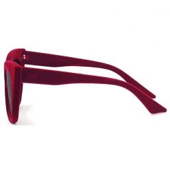 TopFoxx Venice Sunglasses In Red Velvet