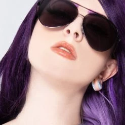 TopFoxx Amelia Sunglasses In Jet Black